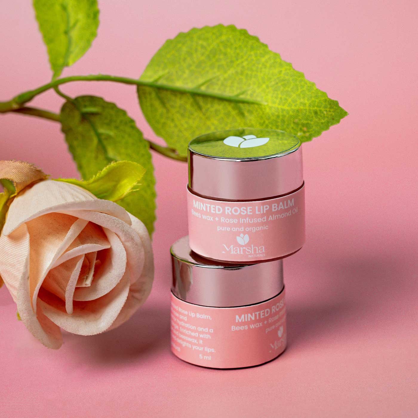 Minted Rose Lip Balm